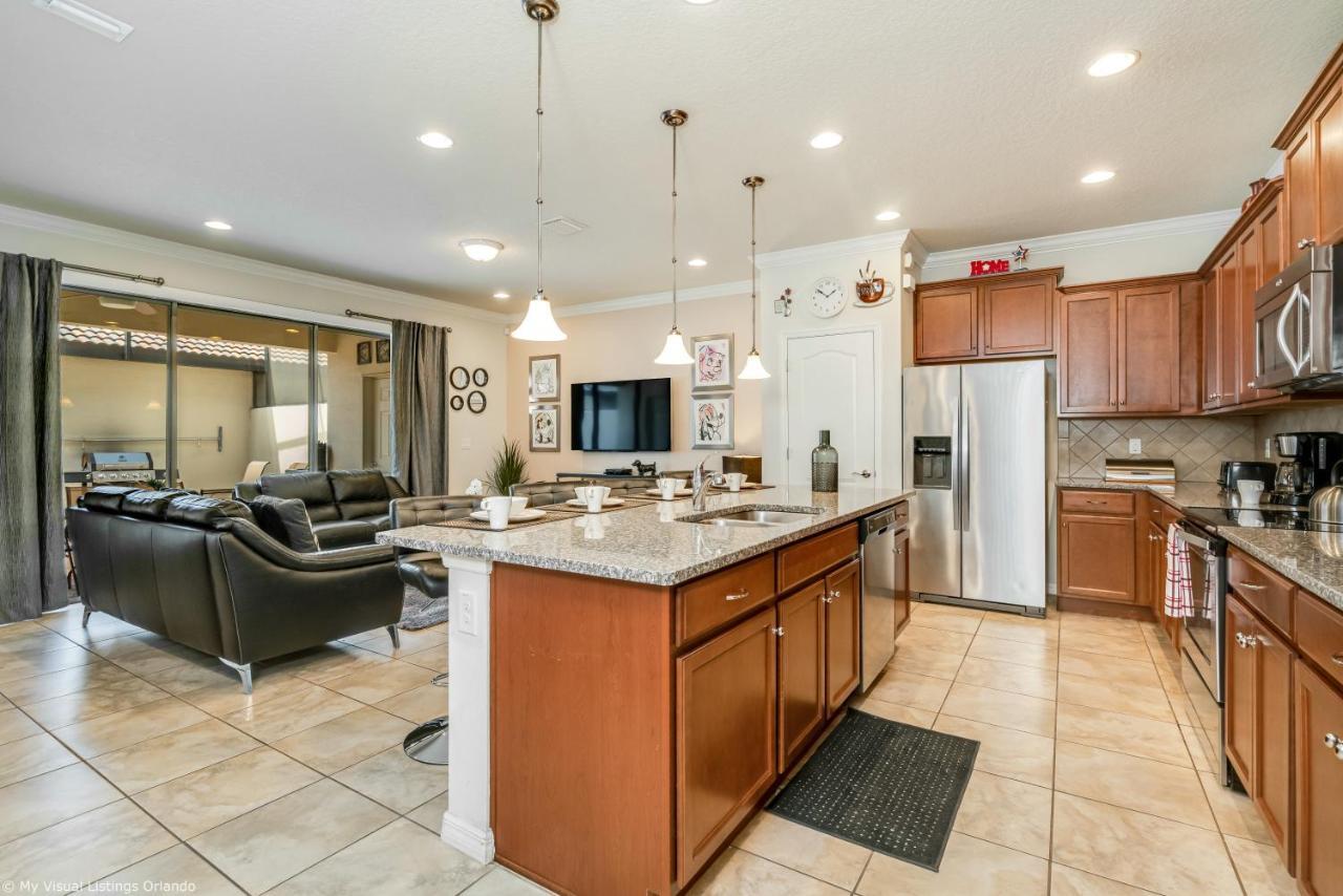5-Bedroom Home With Private Pool -15 Mins From Disney- Orlando Exterior photo